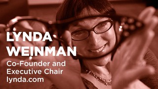 Lynda Weinman of lynda.com at LAUNCH Education & Kids