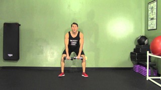 Dumbbell Sumo Deadlift + Upright Row - HASfit Compound Exercises - Total ...