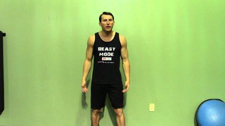 Arm Raise + Mule Kick - HASfit Low Impact Exercises - Low Impact Exercise