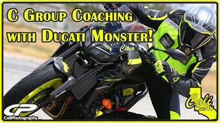 C Group Coaching at Buttonwillow Raceway with Ducati Monster 1200S