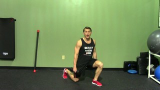 360 Lunge - HASfit Lunge Exercise Demonstration - Dumbbell Lunge - Lunge ...