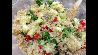 Quinoa Tabouli Salad - HASfit Healthy Quinoa Recipes - Quinoa Tabouli Rec...