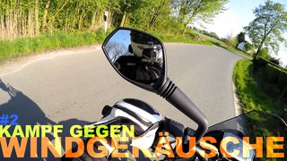 Kampf gegen Windgeräusche im Helm 2.0 | Piotrrr Moto
