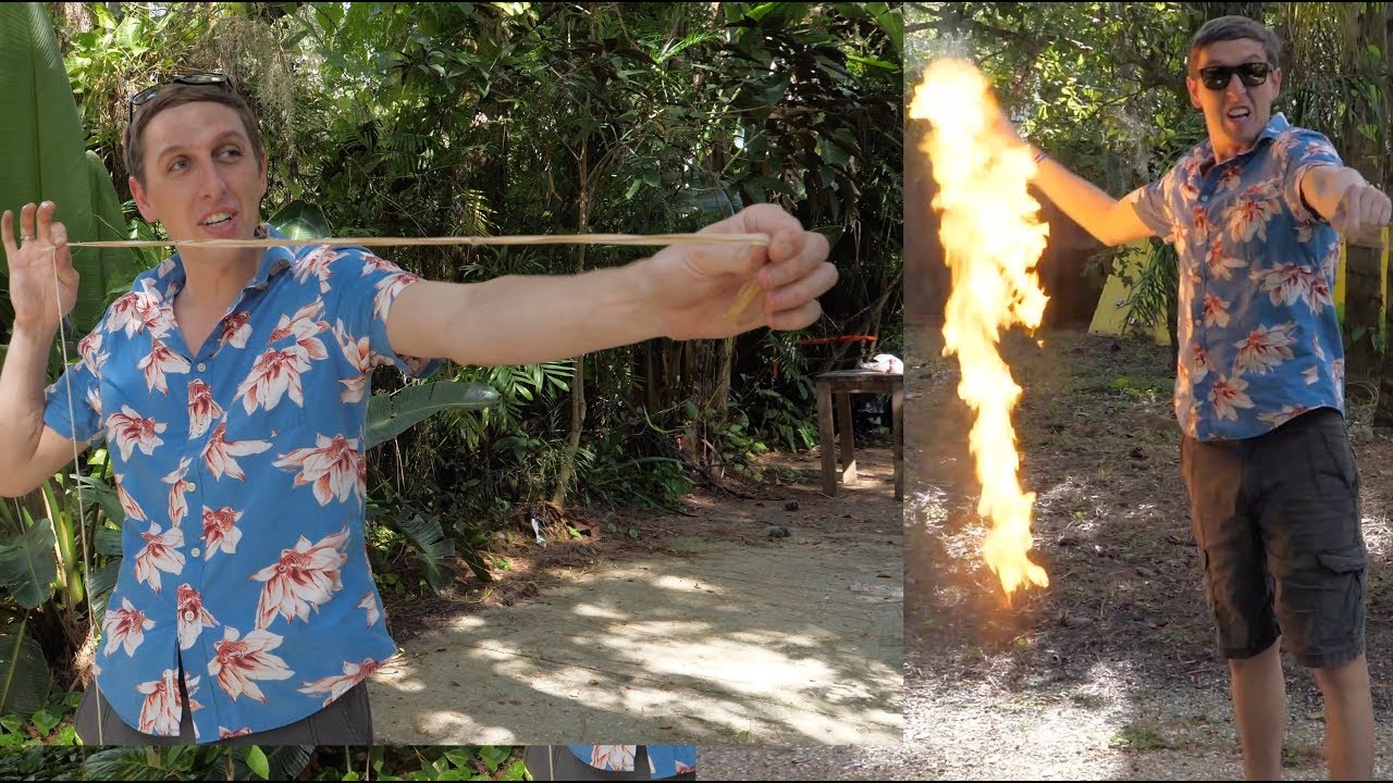 Supersonic Rubberband Whip - Easy Fun DIY